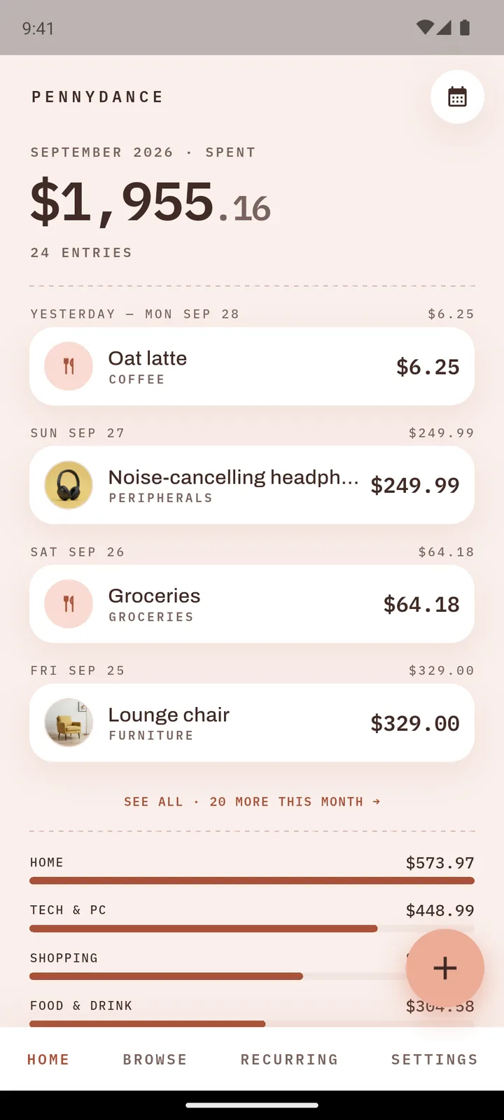 Macaron Blush theme